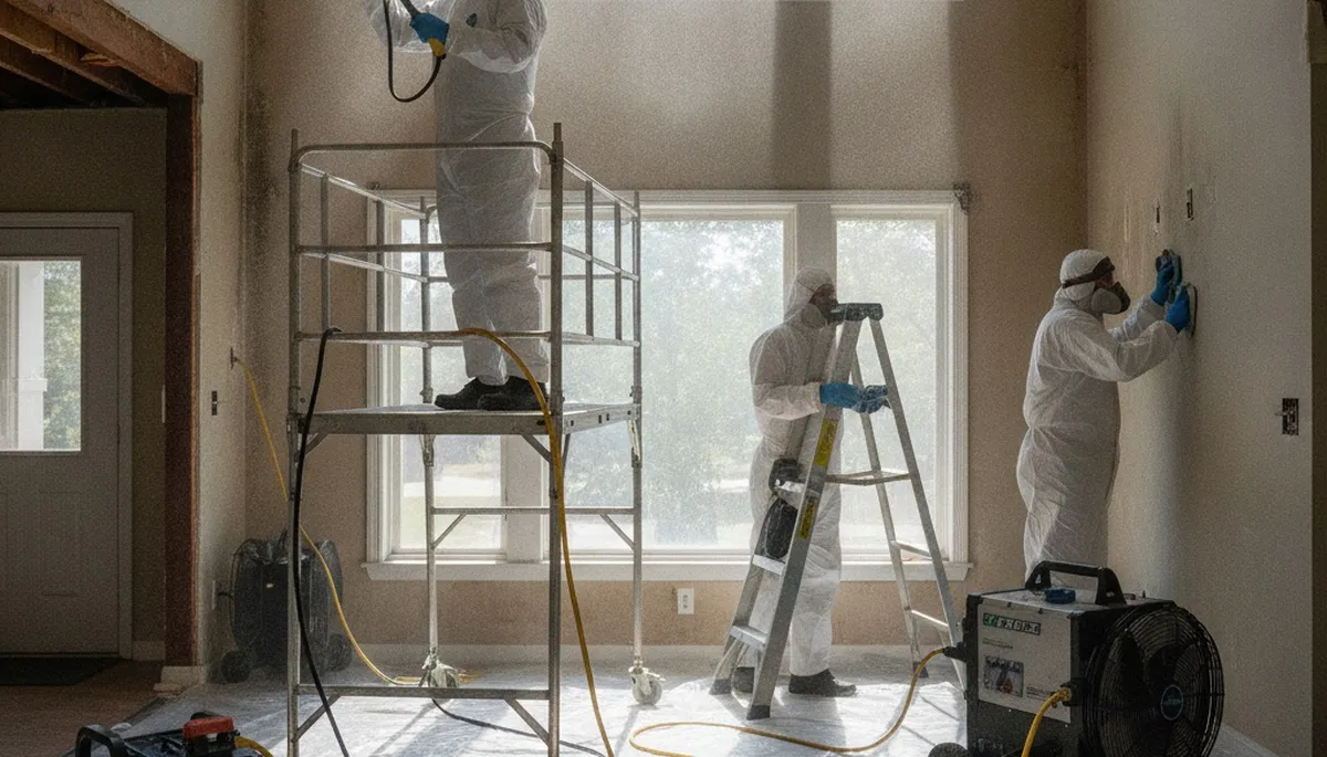 Odor removal service for water-damaged homes in Irvine, CA