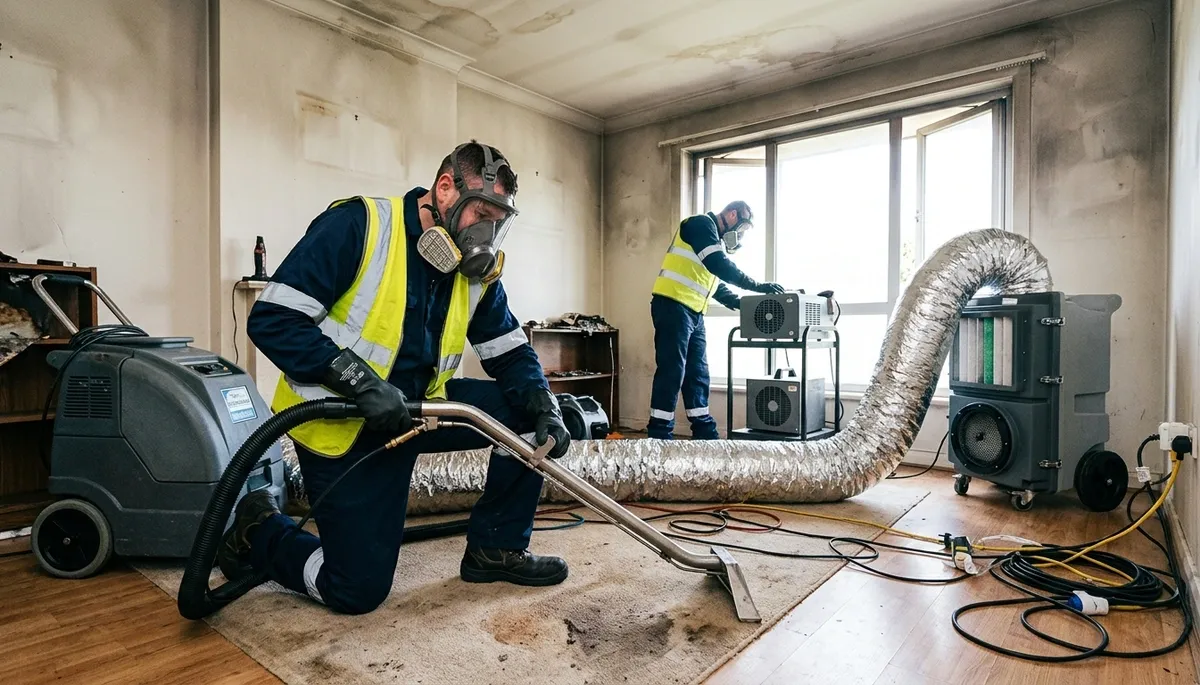 Irvine, CA water-damage odor removal service for homes, restoring fresh indoor air after moisture damage