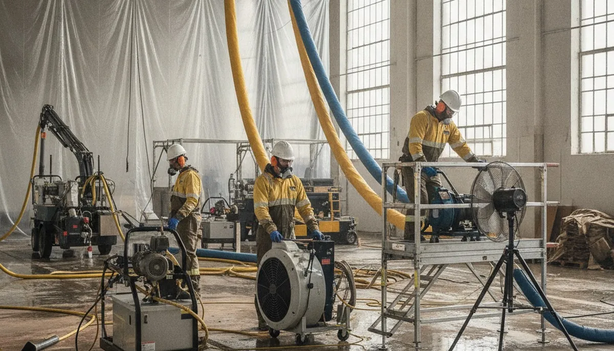 Structural drying service in Irvine, CA for homes affected by water damage