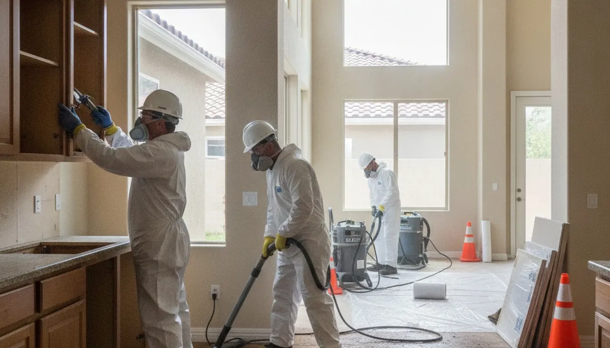 Water damage restoration team serving Irvine, CA for emergency cleanup and repair